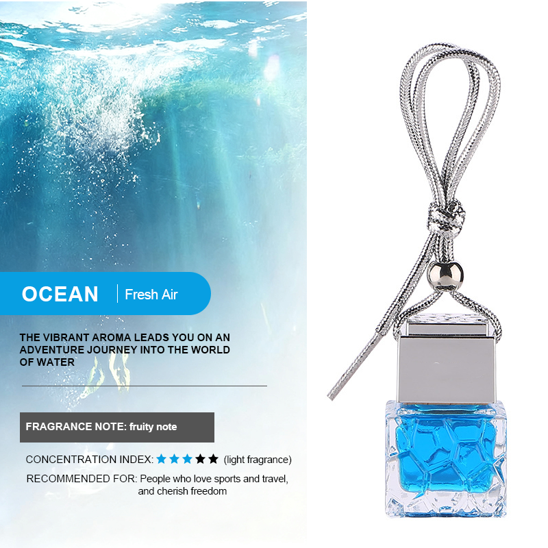 Car aroma pendant - Water Cube style - 16