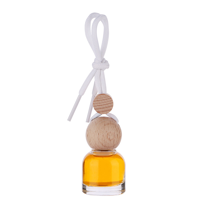 Car aroma pendant, round bottle with round lid - 5