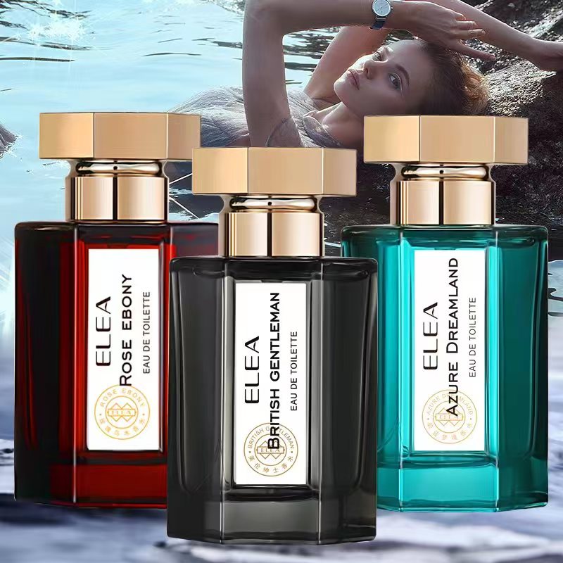 ELEA English Gentleman Rose Oud Azure Dream Men's Perfume - Light Woody Scent