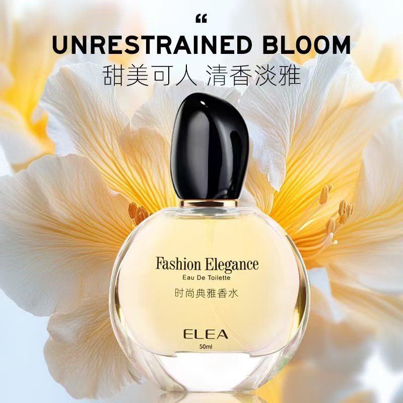 ELEA Fashionably Elegant. A Light, Natural Eau de Toilette with a Fresh, Alluring Fruity Accord.