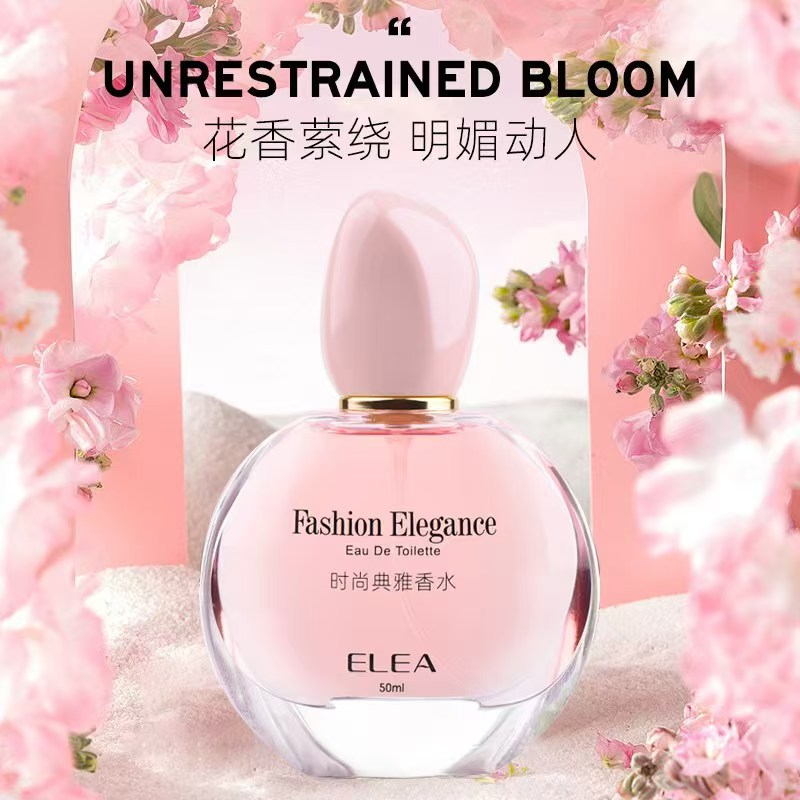 ELEA  Fashionably Elegant. A Light, Natural Eau de Toilette with a Fresh, Alluring Fruity Accord.