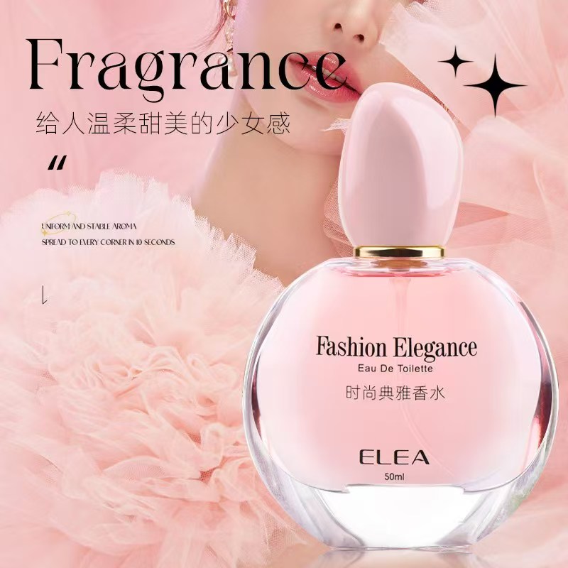 ELEA  Fashionably Elegant. A Light, Natural Eau de Toilette with a Fresh, Alluring Fruity Accord.