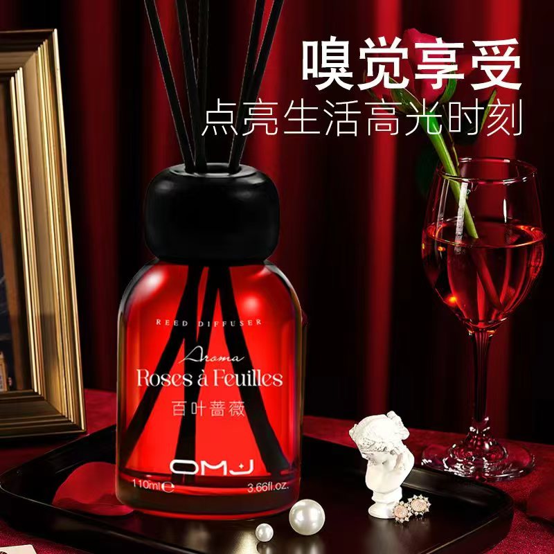 Euromeiga Collection: Orange & Green Spring Reed Diffuser - Fragrance for Every Room