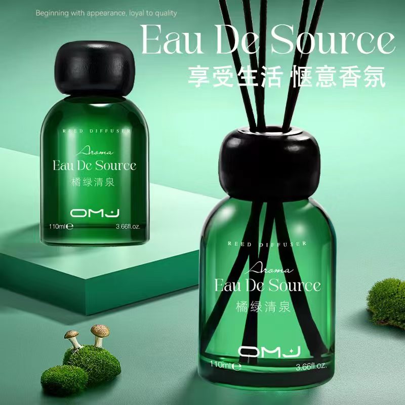 Euromeiga Collection: Orange & Green Spring Reed Diffuser - Fragrance for Every Room