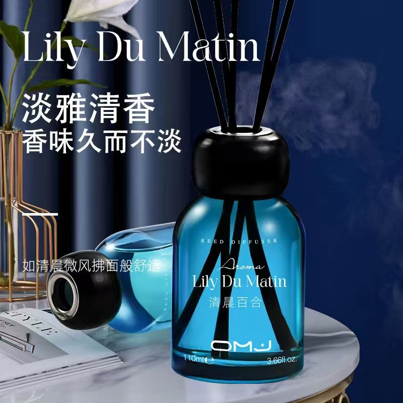 Euromeiga Collection: Orange & Green Spring Reed Diffuser - Fragrance for Every Room