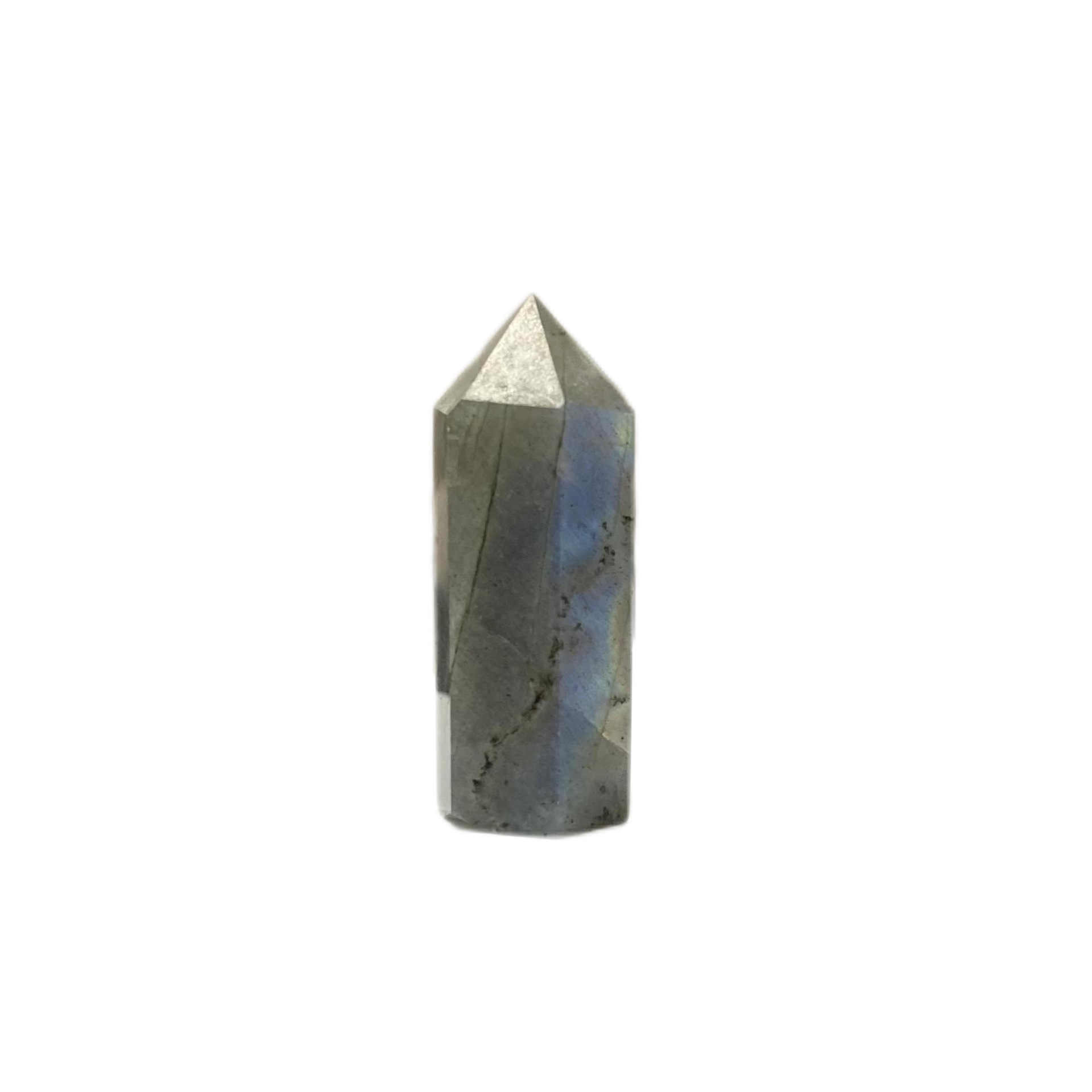 Natural rose quartz hexagonal prism - 3