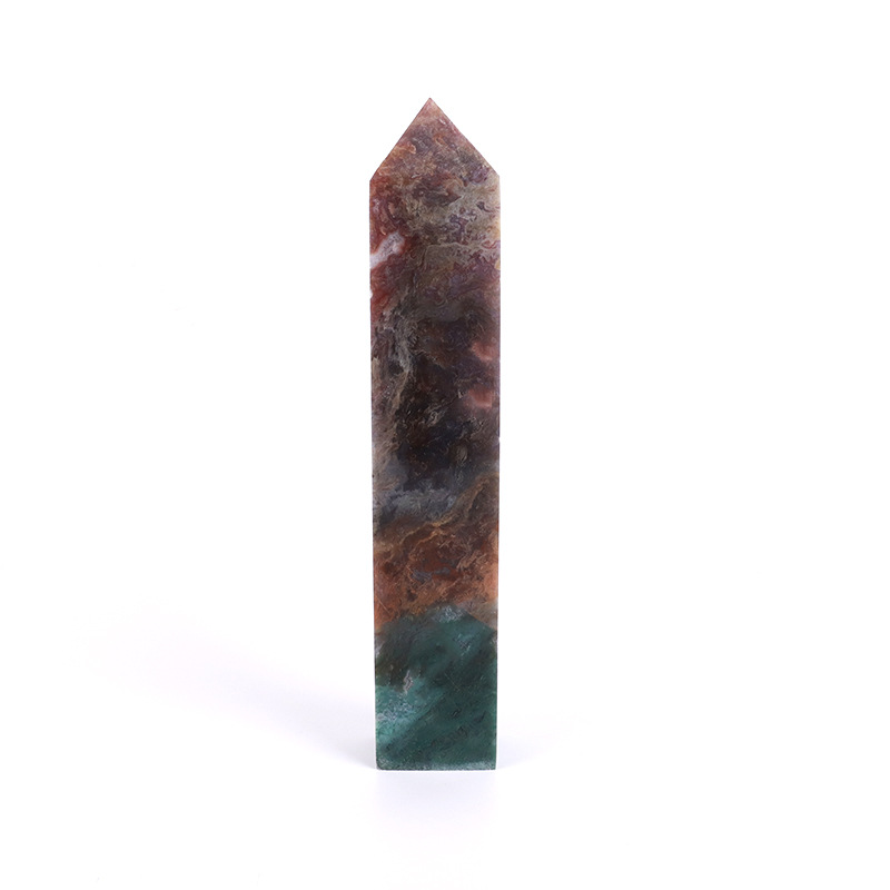 Natural Rose Quartz Square Prism - 18