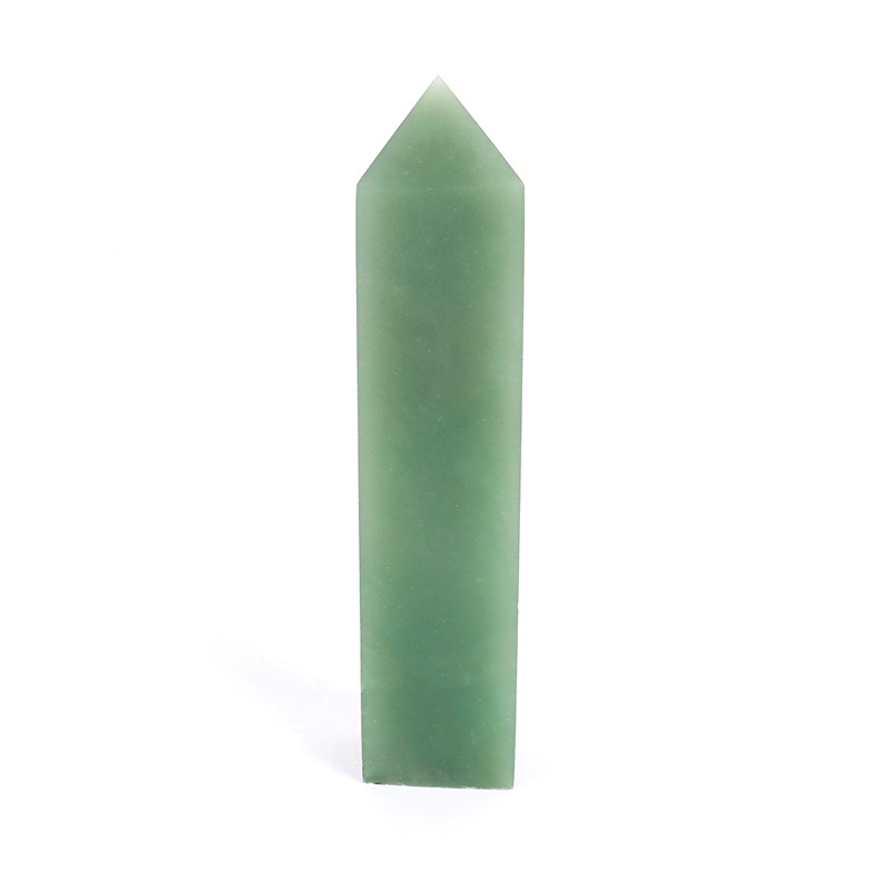 Natural Rose Quartz Square Prism - 12