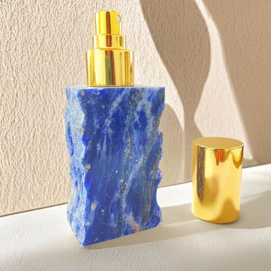 Natural pink crystal jade spray bottle - 6