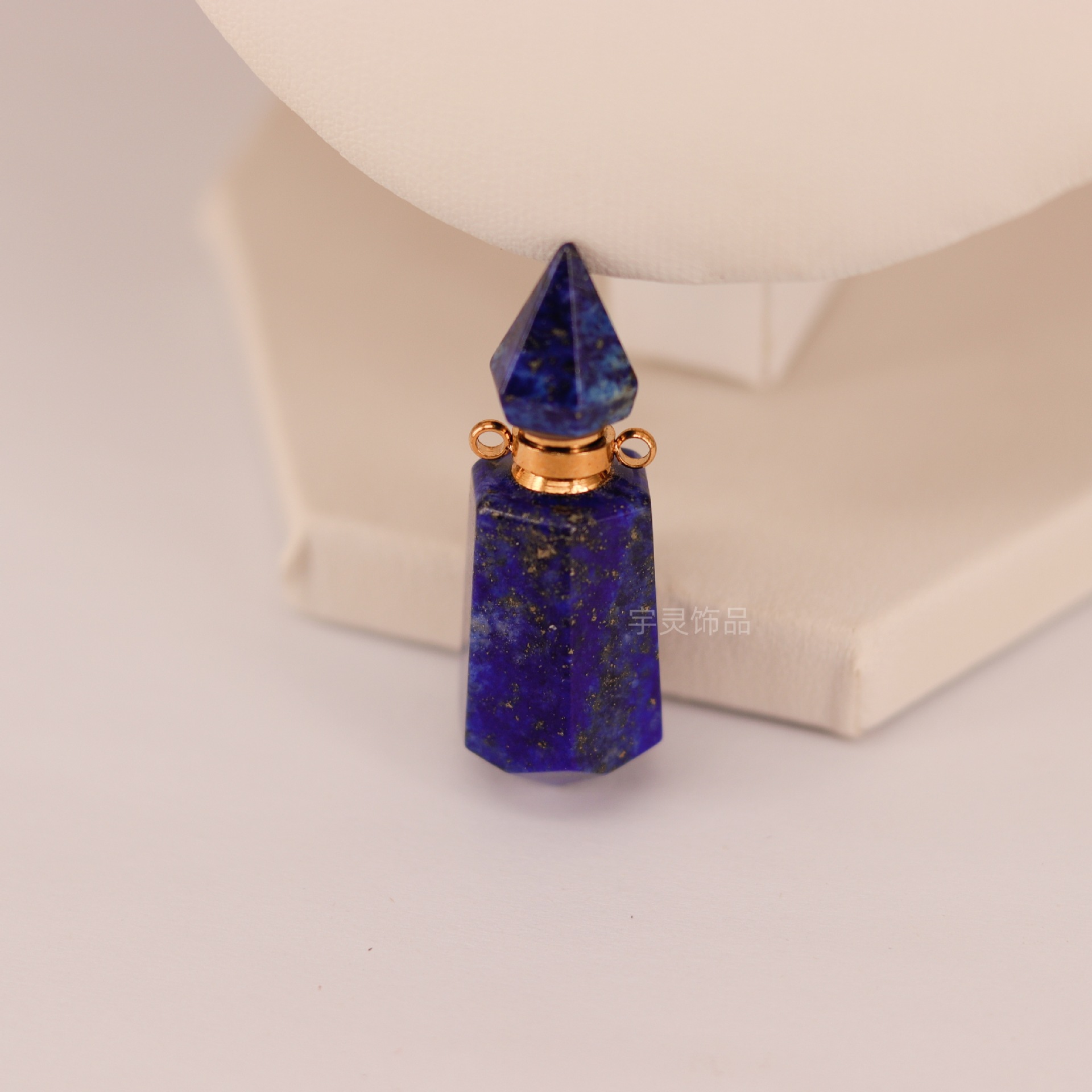 Natural Hexagonal Double-Terminated Crystal Pendant - 9
